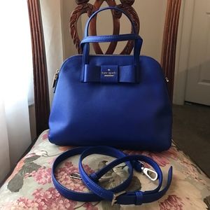 Kate Spade Blue Satchel Shoulder Bag